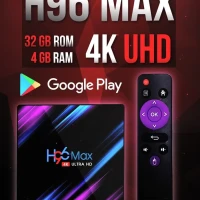 Андроид Смарт ТВ приставка H96 MAX 