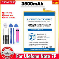 LOSONCOER 3500 мА-ч Примечание 7P мобильный телефон Батарея для Ulefone Note 7P