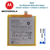 100% Оригинальный аккумулятор Motorola KG50 для Motorola Moto One Hyper XT2027 XT2027-1 XT2027-2 XT2027-3 батареи + набор инструментов для ремонта