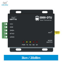 Модем RS485 LoRa, промышленное цифровое радио, 433 МГц, 20 дБм, FEC, беспроводной передатчик COJXU, модуль LoRa дальнего действия 3 км