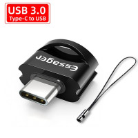 Адаптер Essager USB Type C OTG, микро штекер на USB разъем типа c на USB 3,0 OTG адаптер для Samsung S20 USBC конвертер