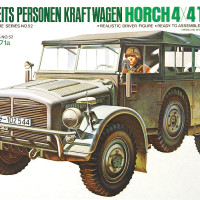 Tamiya по супер скидке военная модель 1/35 хорьх 4x4 TYPE1a KRAFT-WAGEN весы хобби 35052