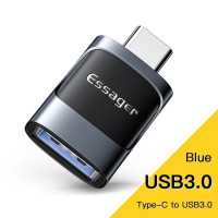 Адаптер Essager с USB C на USB 3,0 OTG, Женский конвертер Type C, внешний адаптер «штырь-микро» для Xiaomi 12 POCO Oneplus ipad Macbook