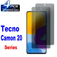 2/4 шт., антишпионское закаленное стекло для Tecno Camon 20 Pro Premier 5G, защита экрана, защитная пленка для конфиденциальности