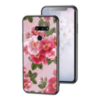 Роскошное закаленное стекло для LG V60 G9 G8Thin G7 G6, яркий цветочный фонарь с магнитным кольцом