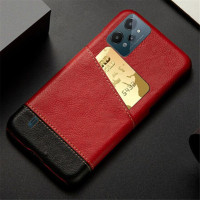 Чехол для Realme C31, чехол из смешанной искусственной кожи с отделением для кредитных карт, чехол для OPPO Realme C35, чехол для телефона, бампер RealmeC31