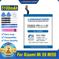 Аккумулятор LOSONCOER BM36, 100% мАч, для Xiaomi Mi 5100, Mi5S