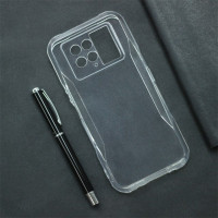 Мягкий чехол из ТПУ Для Doogee V20 5G, силиконовый чехол, задняя крышка для DOOGEE v20, прозрачный чехол, Обложка, черный чехол для телефона