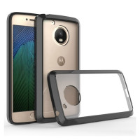 Прозрачный чехол для Motorola Moto G5 / G5 Plus G5 + кристально прозрачная задняя крышка Противоударная сумка для переноски Мягкий чехол из ТПУ/поликарбоната Fundas Coque