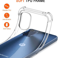 Прозрачный чехол для Motorola Moto E13, чехол для Moto E32 E32s E22 E22i E22s, толстый противоударный мягкий силиконовый чехол для телефона Moto E20 E40 30