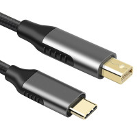 Sinstar USB Type C 3,1 к Mini DisplayPort Кабель DP 4K 60HZ HDTV конвертер адаптер 1.8m кабель для Thunderbolt 3 для Macbook