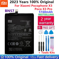 100% Оригинальный аккумулятор Xiao mi BN57 5060 мАч для телефона Xiaomi Pocophone X3 Poco X3 Pro, сменные батареи