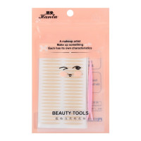 120 шт. прозрачные инструменты для макияжа глаз для женщин, двойная кружевная паста для век, женские невидимые ленты для подтяжки глаз без следов