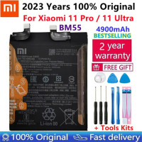 100% Оригинальный аккумулятор Xiaomi BM4X BM55 BP42 для Xiaomi 11 Xiaomi11 Mi11 Xiaomi 11 Pro 11 Ultra Xiaomi 11 Lite, батареи для телефона