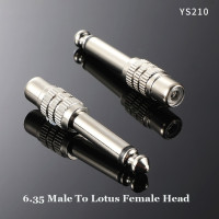 Штекер 6,35 мм для RCA Lotus Female 6,5