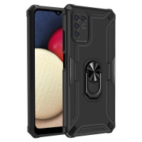 2 в 1, противоударный чехол-Броня из ПК и ТПУ с магнитным кольцом на палец для ZTE Blade A71