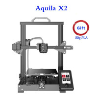 Набор для 3D-принтера Voxelab Aquila X2, высокоточная печать с нагревательным элементом, бесшумная печатная плата 220*220*250 мм