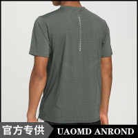 UAOMD ANROND/UA夏季運動短袖健身訓練速乾圓領T恤跑步寬鬆上衣男