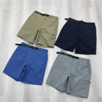 透氣防水耐磨！男夏季戶外速乾工裝野營自駕遊運動跑步五分褲短褲