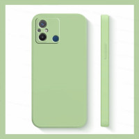 Для Redmi 12C 4G чехол квадратная Жидкая силиконовая Мягкая задняя крышка Redmi12C Redmy 12C 12 C C12 4G 6,71 "Защита для камеры противоударный чехол