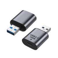 Адаптер OTG с портом USB 3,1 Type-C и штекером USB C на гнездо USB, конвертер для Macbook, Xiaomi, Samsung S20, разъем OTG