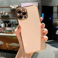 ДЛЯ Vivo Y77 5G чехол 6D с прямым краем, гальванизированный чехол из ТПУ для Vivo Y35 Y16 Y22S Y52S, мягкий силиконовый чехол с покрытием