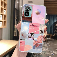 Спортивный мягкий чехол для телефона с баскетбольной корзиной для Xiaomi Redmi Note 10 10S 11 11S 11T 9 9S 8T 8 11E Pro Plus 7 6 5 9T