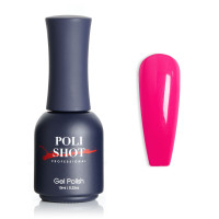 POLISHOT, Цветной Гель-лак, Шеллак на ногтях, для маникюра, для педикюра, Летний всплеск 8, 10 мл
