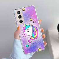 Милый детский единорог Радуга чехол Coque для Samsung Galaxy S21 Ultra 5G S20 FE S20 Plus S10E S10 Lite S8 S9 Plus S7 чехол Funda