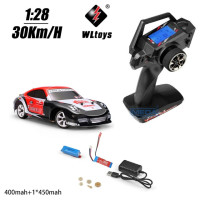 Wltoys K989 K969 284131 4WD 1/28 с обновленным ЖК-дисплеем, пульт дистанционного управления, высокоскоростной гоночный Противомоскитный 2,4 ГГц, внедорожник RTR, раллийный дрифтовый автомобиль