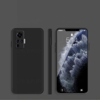 Квадратный Мягкий чехол из жидкого силикона для Vivo Y31 Y53S Y70 Y55 Y76 чехол Y75 V20 SE V25e V25 Pro V27 Y01 Y16 Y35 Y22S Y15S V27e