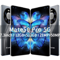 Смартфон Mate50 Pro, 7,3 дюйма, 4G, 512 ГБ, 7800 мАч