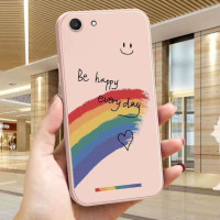 Силиконовый чехол для OPPO A53 A11S A53S A33 A32 2020 A11S 2021 с прямыми краями, Мягкий защитный чехол из ТПУ