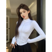 緊身防曬衣女款夏季2023新款冰絲涼感外搭抗UV薄款運動小外套