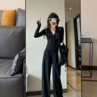 黑色防曬衣女款夏季2023新款修身顯瘦抗UV防曬服開衫薄款外套