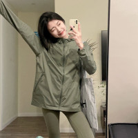 防曬衣女款夏季抗UV輕薄透氣防曬服戶外運動復古冰絲開衫外套