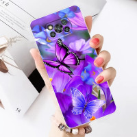 Чехол для Xiaomi POCO X3, чехол poco X3 NFC, Силиконовый ТПУ Клеа, модный окрашенный мягкий чехол для телефона Xiaomi POCO X3 Pro, чехол, бампер, чехлы