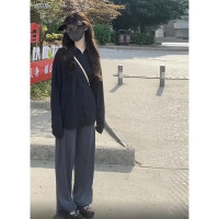 黑色小個子防曬衣女款2023新款夏季女正肩冰絲薄款防曬服上衣外套