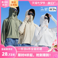 UPF50+防曬衣女夏季薄款外套抗UV透氣防曬服罩衫冰絲戶外外套