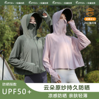 冰絲防曬衣女款2023新款夏季抗UVUPF50+防曬服薄款防曬罩衫