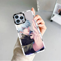 Чехол для телефона MaiYaCa juютсу Kaisen Gojo Satoru для iPhone 11 12 13 Mini Pro Max 14 Pro Max