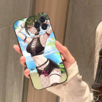 Kuki Shinobu  Genshin Impact  Phone Case For iPhone 6 7 8 Plus 11 12 13 14 Pro SE 2020 MAX Mini X XS XR Back Funda Cover