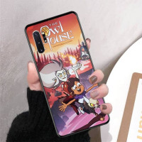 Чехол для Samsung, Note 5, 7, 8, 9, 10, 20 pro, plus, lite, ultra, A21, 12, 02, с изображением совы