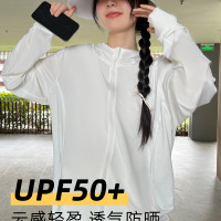 upf50+冰絲防曬衣女2023新款夏季透氣防曬衫抗UV薄款防曬服潮