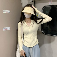 冰絲防曬衣女夏季薄款緊身莫代爾長袖女款連帽夏開衫外套修身上衣