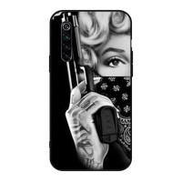 Marilyn Monroe Rebel чехол для телефона для Realme GT 2 9i 8i 7i Pro X50 X2 C35 C21 C20 C11 C3, черный мягкий чехол для телефона