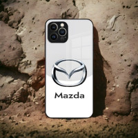 Чехол для телефона Mazda для Iphone 14 Pro Max 13 12 11 Mini X Xr Xs 8 7 Puls 6 из закаленного стекла
