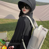 戶外防曬衣女款2023新款夏季冰絲透氣抗UV防曬服皮膚衣薄外套