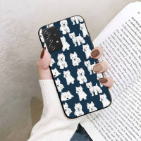 Чехол для телефона Westie Dog для Samsung Galaxy S10 S20 S21 Note10 20Plus Ultra Shell