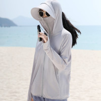 冰絲防曬衣女款夏季新款透氣輕薄款開衫抗UV騎車電動車防曬服